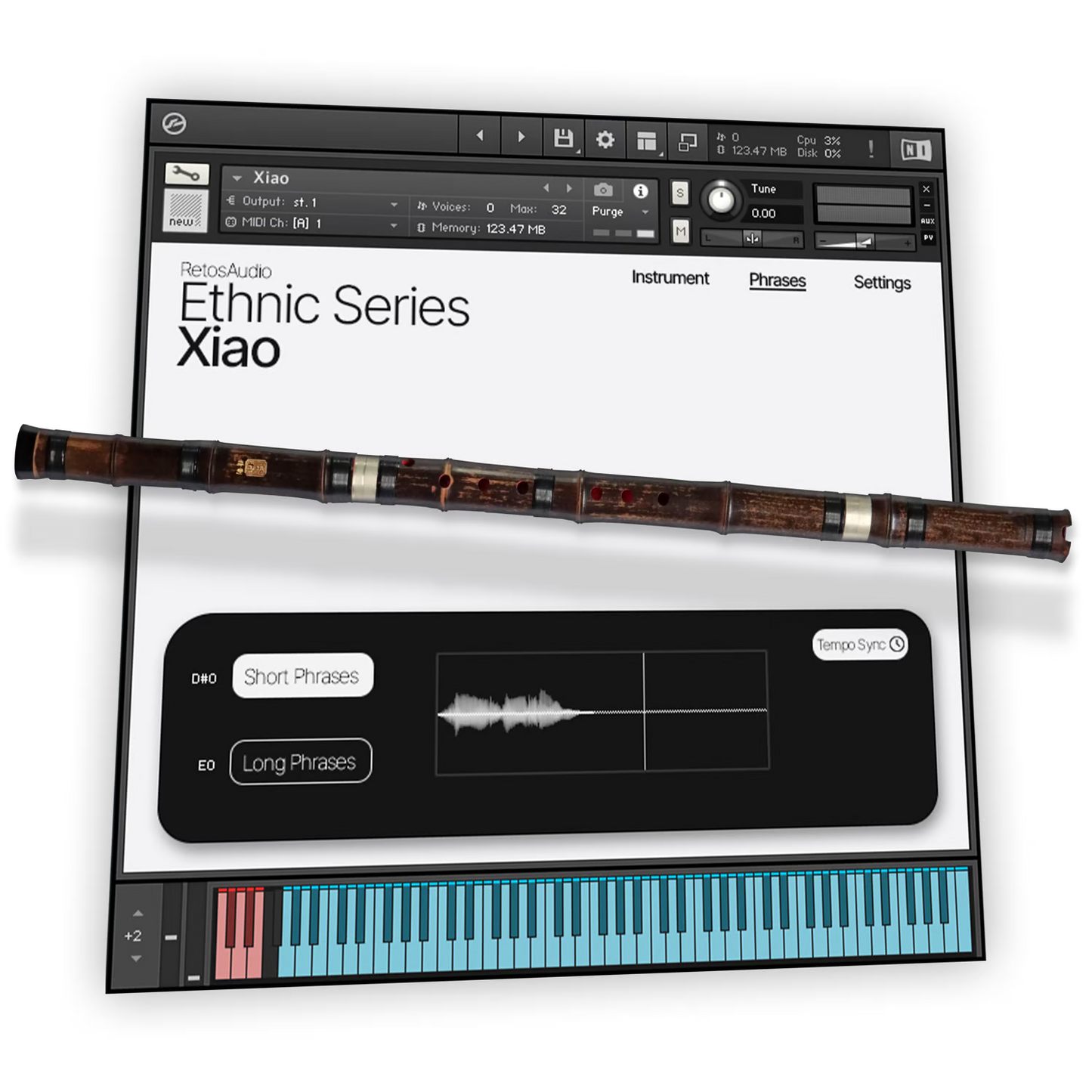 Ethnic Series: Xiao (Kontakt)