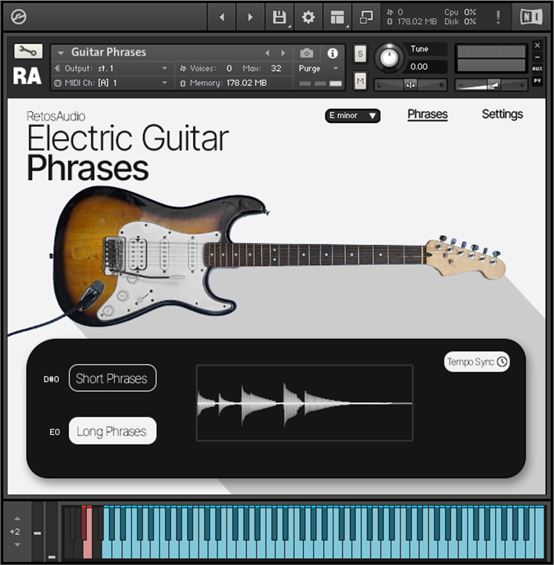 Electric Guitar Phrases (Kontakt)